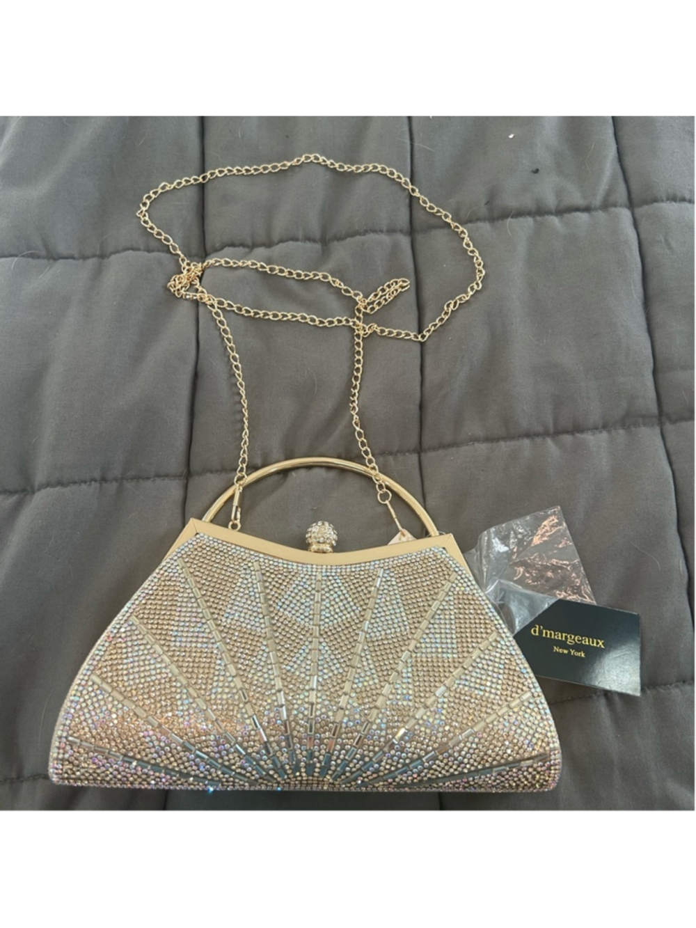 Gold Evening Bag d’margeaux